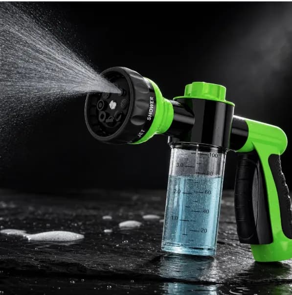 8-in-1 Dog Bath Sprayer included in the Bath Bundle