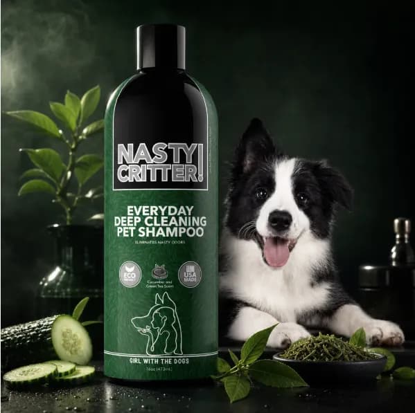 Deep Cleaning Dog Shampoo included in the Bath Bundle